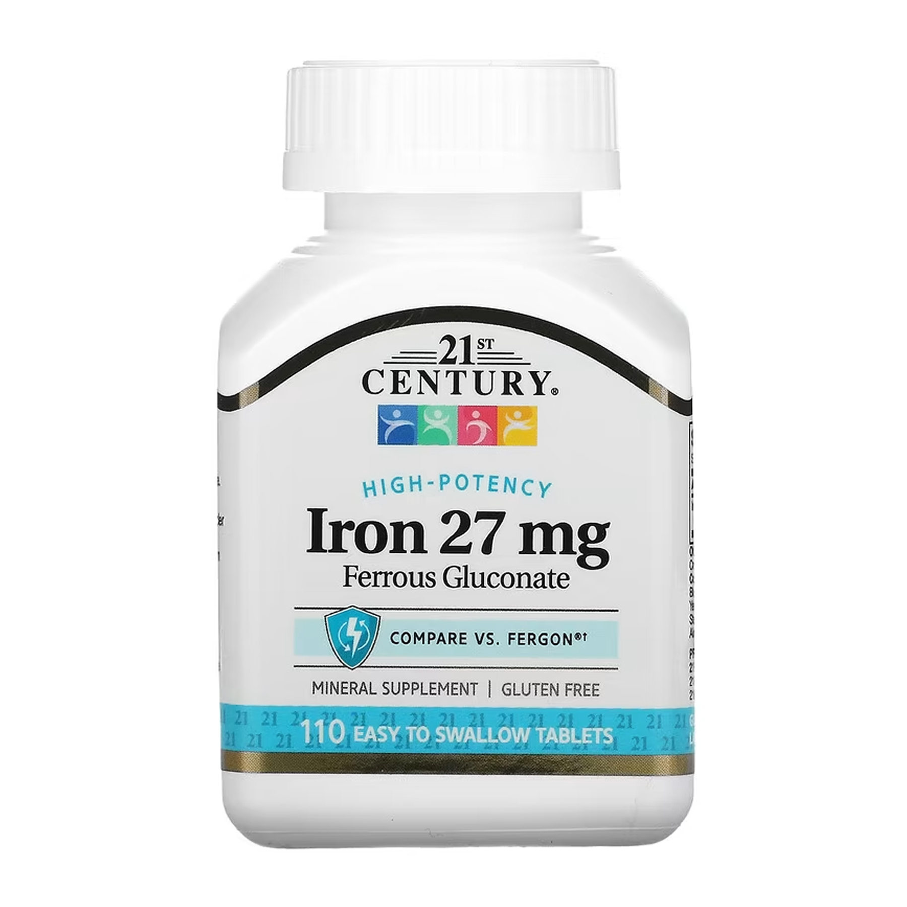 Iron 27 mg Ferrous Gluconate - 110 tabs Iron 27 mg Ferrous Gluconate - 110 tabs