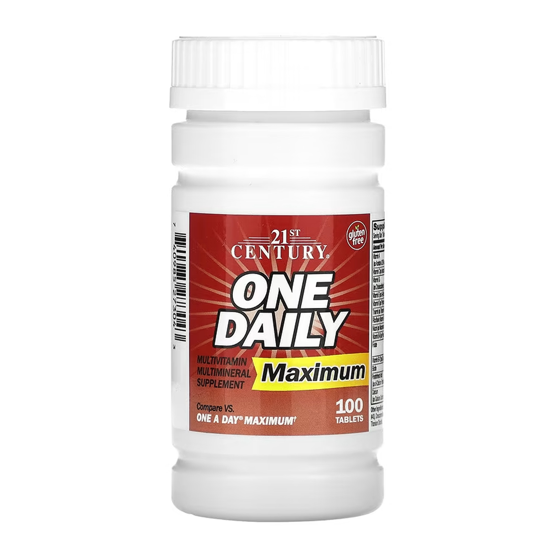 One Daily Maximum - 100 tabs One Daily Maximum - 100 tabs