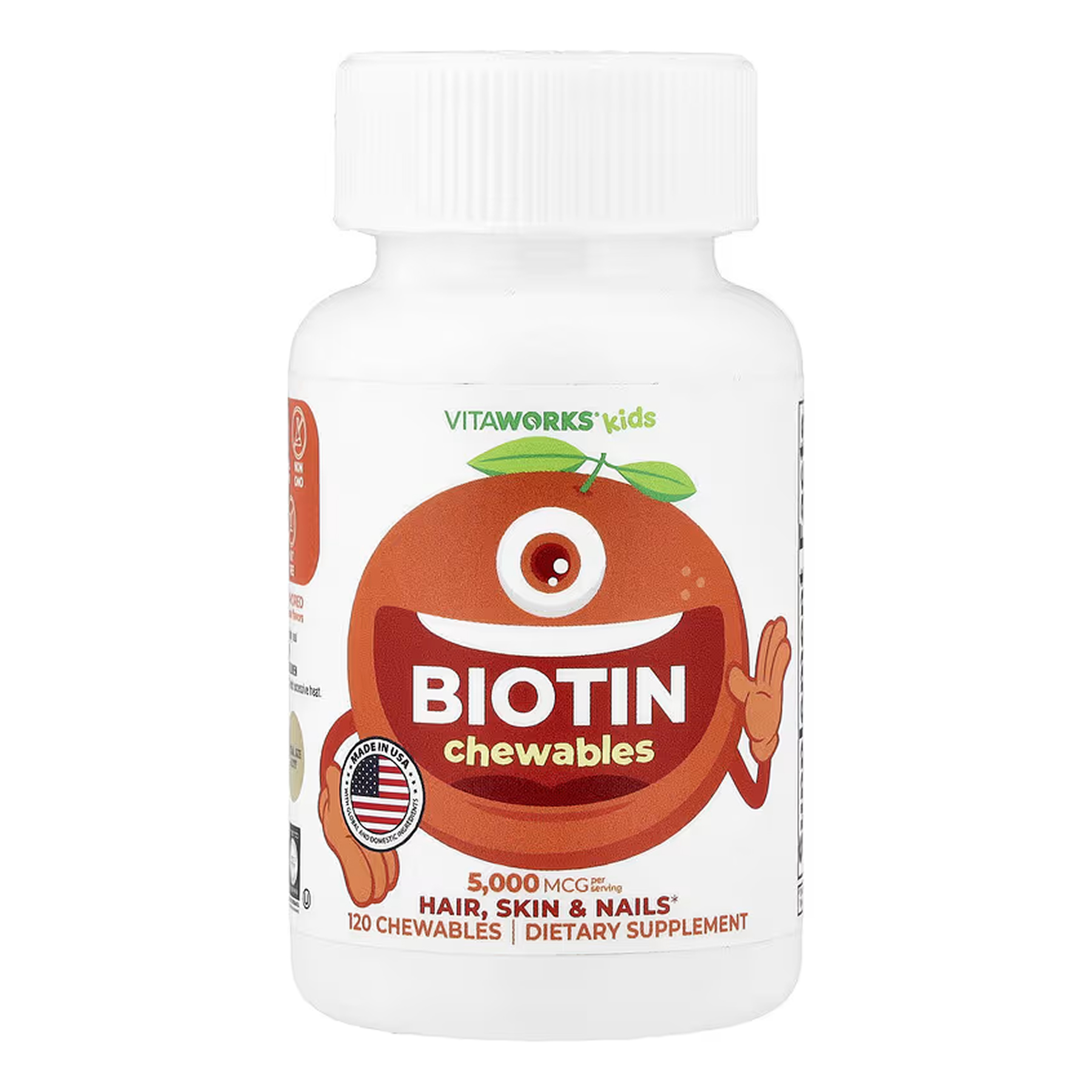 VitaWorks Kids Biotin - 120 сhewables VitaWorks Kids Biotin - 120 сhewables