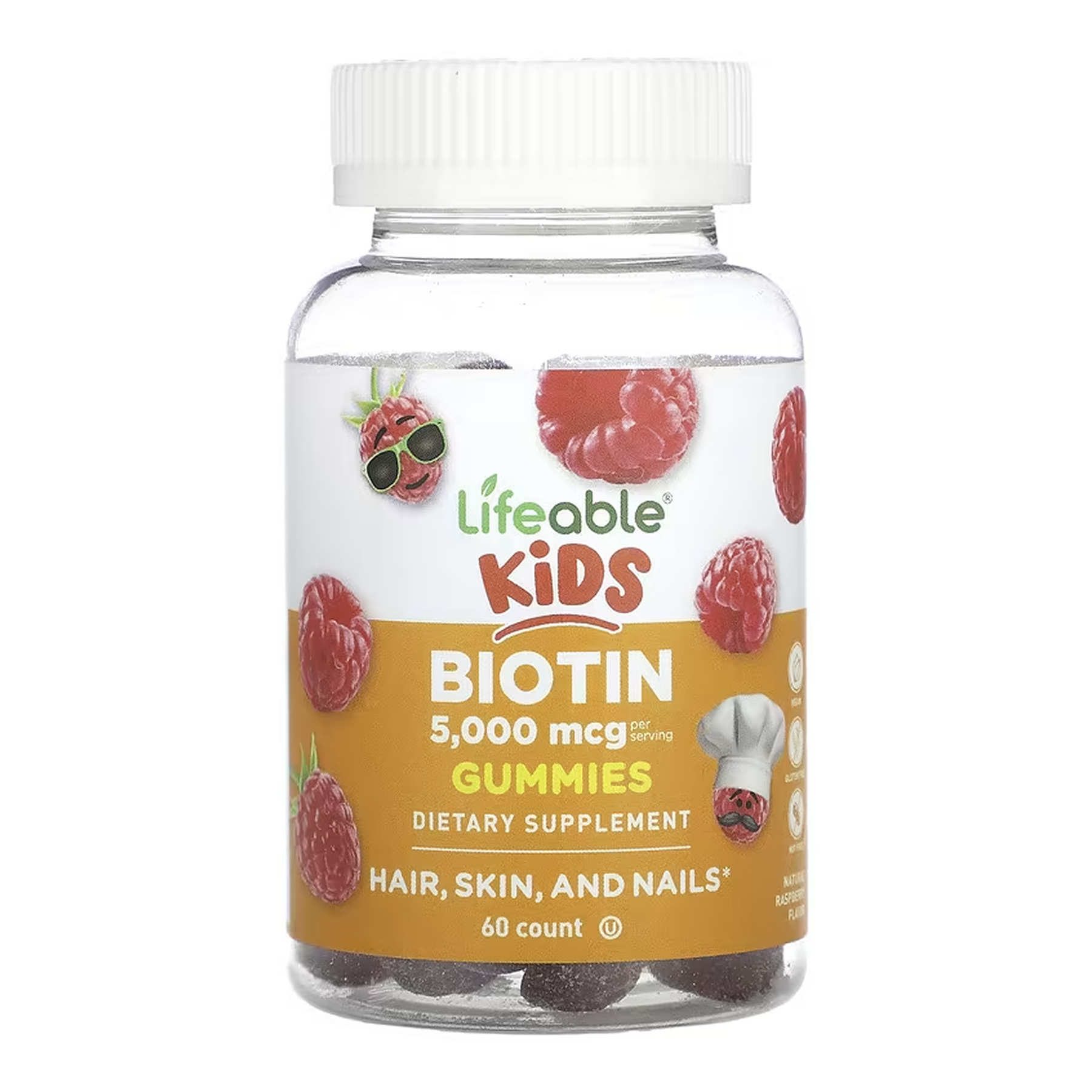 Biotin 5,000 mcg Kids - 60 gummies Biotin 5,000 mcg Kids - 60 gummies