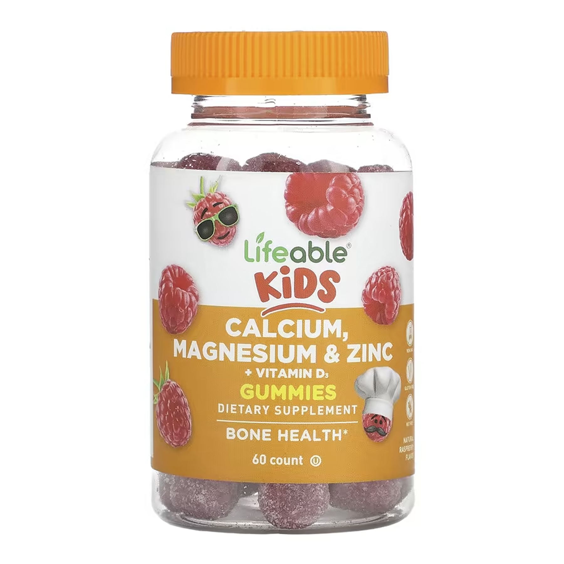Calcium Magnesium & Zinc + Vitamin D Kids - 60 gummies Calcium Magnesium & Zinc + Vitamin D Kids - 60 gummies