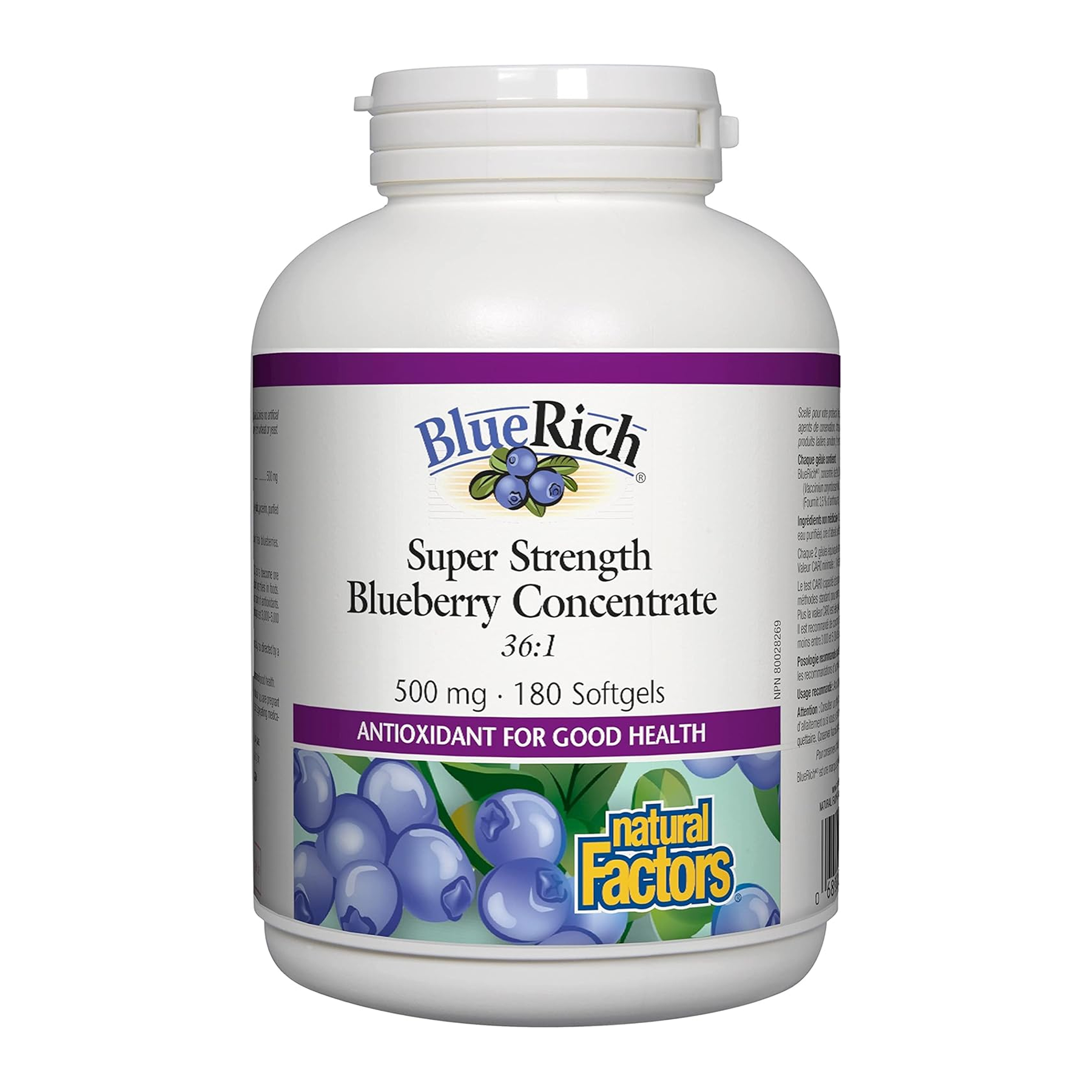 BlueRich 500mg - 180 softgels BlueRich 500mg - 180 softgels