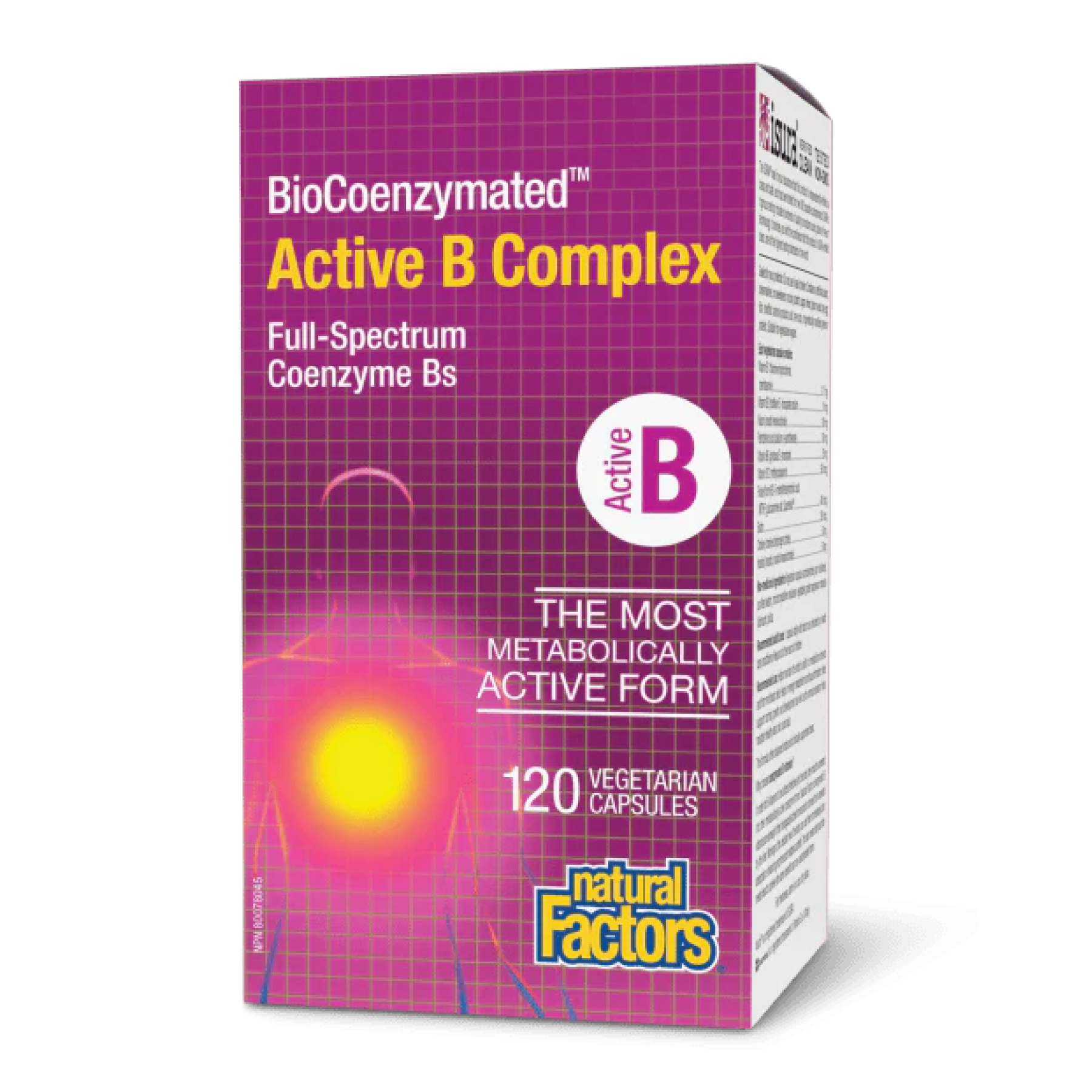 BioCoenzymated Active B Complex - 120 caps BioCoenzymated Active B Complex - 120 caps