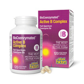 BioCoenzymated Active B Complex - 120 caps. Зображення №2 BioCoenzymated Active B Complex - 120 caps. Зображення №2
