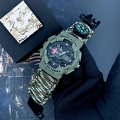 Patriot 005AGSU ЗСУ Паракордовий ремінець Camo Green + Коробка. Зображення №2 Patriot 005AGSU ЗСУ Паракордовий ремінець Camo Green + Коробка. Зображення №2
