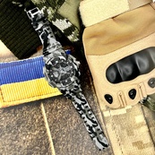 Patriot 005 Тризуб срібло Camo Grey + Коробка.. Зображення №2 Patriot 005 Тризуб срібло Camo Grey + Коробка.. Зображення №2
