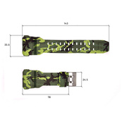 Ремінець для годинника Skmei 1520CMGN Camo Green. Зображення №3 Ремінець для годинника Skmei 1520CMGN Camo Green. Зображення №3