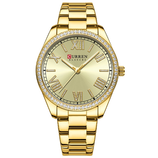 Curren 9088 Gold-Gold Curren 9088 Gold-Gold