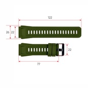 Ремінець для смарт-годинника Modfit Ranger Army Green. Зображення №3 Ремінець для смарт-годинника Modfit Ranger Army Green. Зображення №3