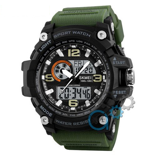 Skmei 1283 Black-Military Wristband. Skmei 1283 Black-Military Wristband.