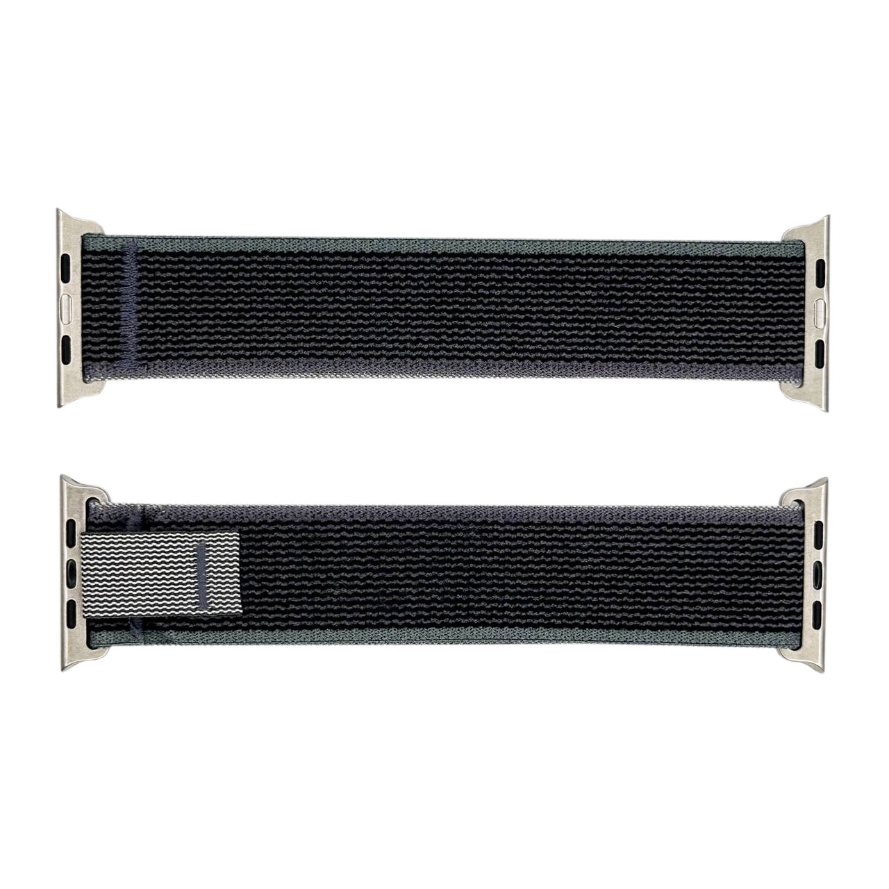 Нейлоновий ремінець 42/44/45/49 мм Black-Green-Violet Нейлоновий ремінець 42/44/45/49 мм Black-Green-Violet