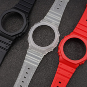 Ремінець + безель (рант) для Casio G-Shock GA-2100 Red GD. Зображення №2 Ремінець + безель (рант) для Casio G-Shock GA-2100 Red GD. Зображення №2