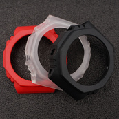 Ремінець + безель (рант) для Casio G-Shock GA-2100 Red GD. Зображення №3 Ремінець + безель (рант) для Casio G-Shock GA-2100 Red GD. Зображення №3