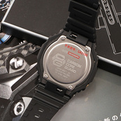 Ремінець + безель (рант) для Casio G-Shock GA-2100 Red GD. Зображення №4 Ремінець + безель (рант) для Casio G-Shock GA-2100 Red GD. Зображення №4