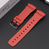 Ремінець для Casio G-Shock DW-5600/6900/G-5600/GW-M5610 Red Black. Зображення №2 Ремінець для Casio G-Shock DW-5600/6900/G-5600/GW-M5610 Red Black. Зображення №2