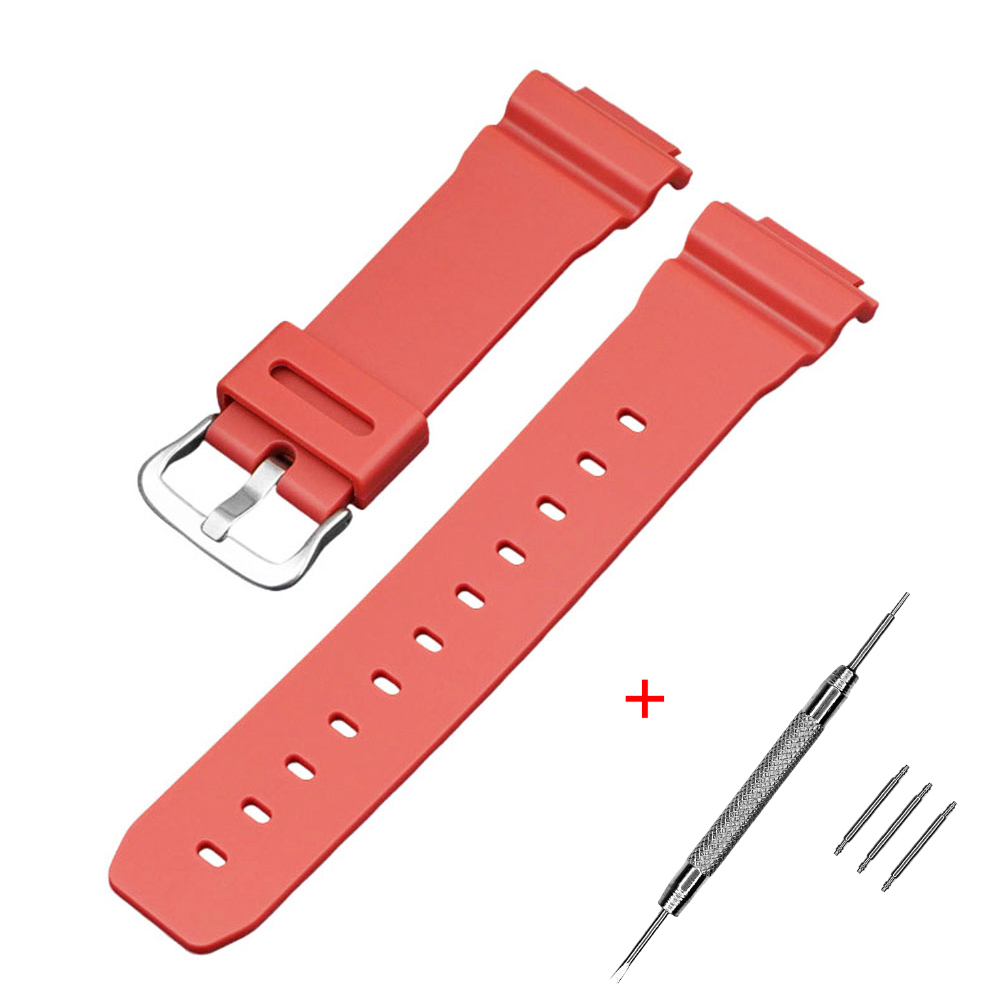 Ремінець для Casio G-Shock DW-6900 Red SI Ремінець для Casio G-Shock DW-6900 Red SI