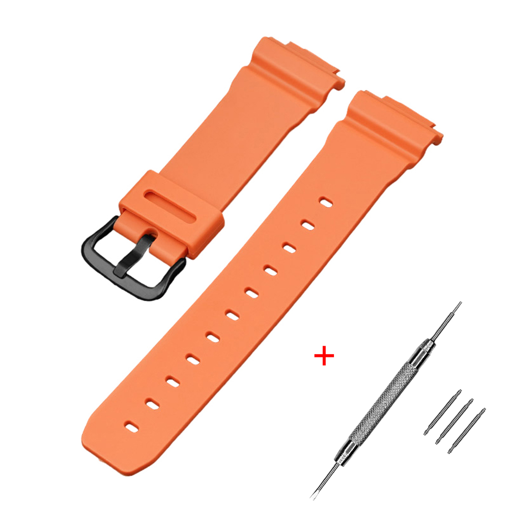 Ремінець для Casio G-Shock DW-6900 Orange BK Ремінець для Casio G-Shock DW-6900 Orange BK