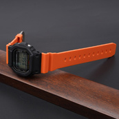 Ремінець для Casio G-Shock DW-6900 Orange SI. Зображення №7 Ремінець для Casio G-Shock DW-6900 Orange SI. Зображення №7