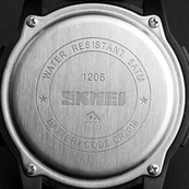 Skmei 1206 Black-White. Зображення №2