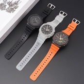 Ремінець для Casio G-Shock GA-2100 Black SI. Зображення №4 Ремінець для Casio G-Shock GA-2100 Black SI. Зображення №4