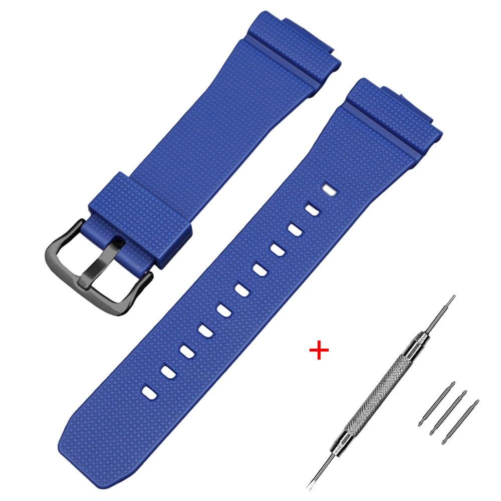 Ремінець для Casio G-Shock GM-2100 B Blue BK Ремінець для Casio G-Shock GM-2100 B Blue BK