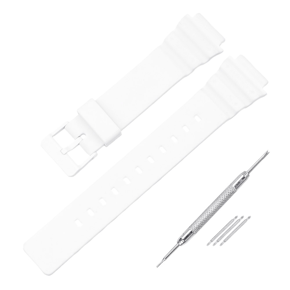 Ремінець для Casio MRW-200H All White Ремінець для Casio MRW-200H All White