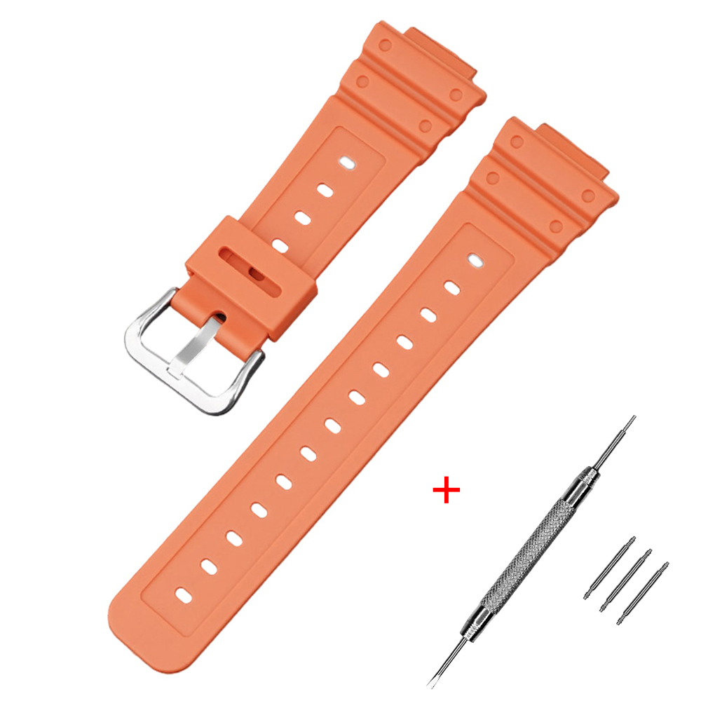 Ремінець для Casio G-Shock GA-2100 Orange SI Ремінець для Casio G-Shock GA-2100 Orange SI
