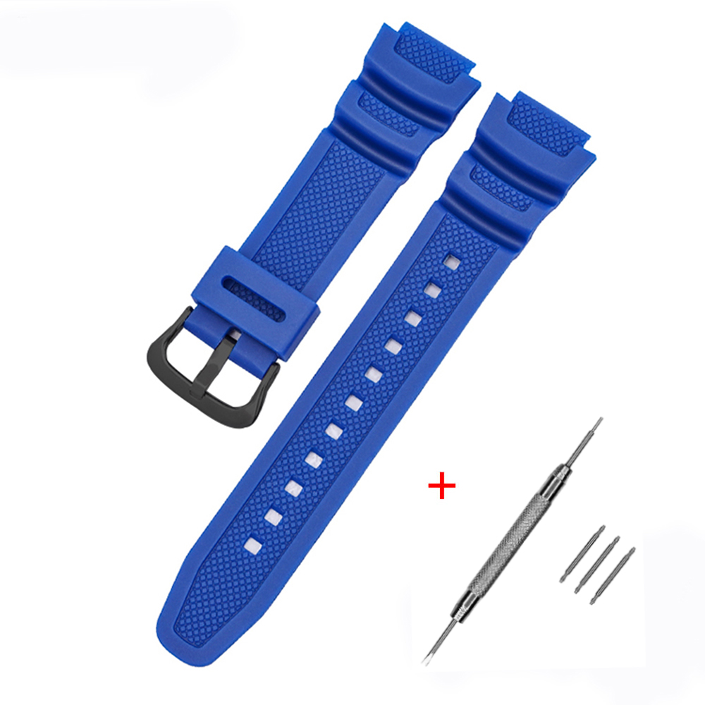 Ремінець для Casio G-Shock AE-1000/1200 Blue BK Ремінець для Casio G-Shock AE-1000/1200 Blue BK