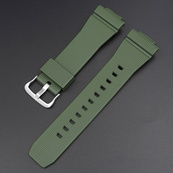 Ремінець для Casio G-Shock GM-2100 GA2100/2110 Army Green Silver. Зображення №2 Ремінець для Casio G-Shock GM-2100 GA2100/2110 Army Green Silver. Зображення №2