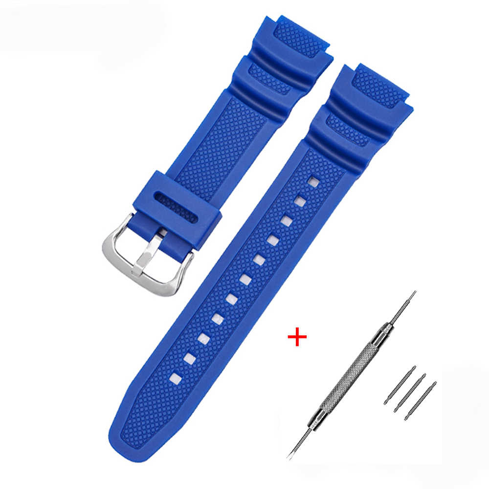 Ремінець для Casio G-Shock AE-1000/1200 Blue SI Ремінець для Casio G-Shock AE-1000/1200 Blue SI