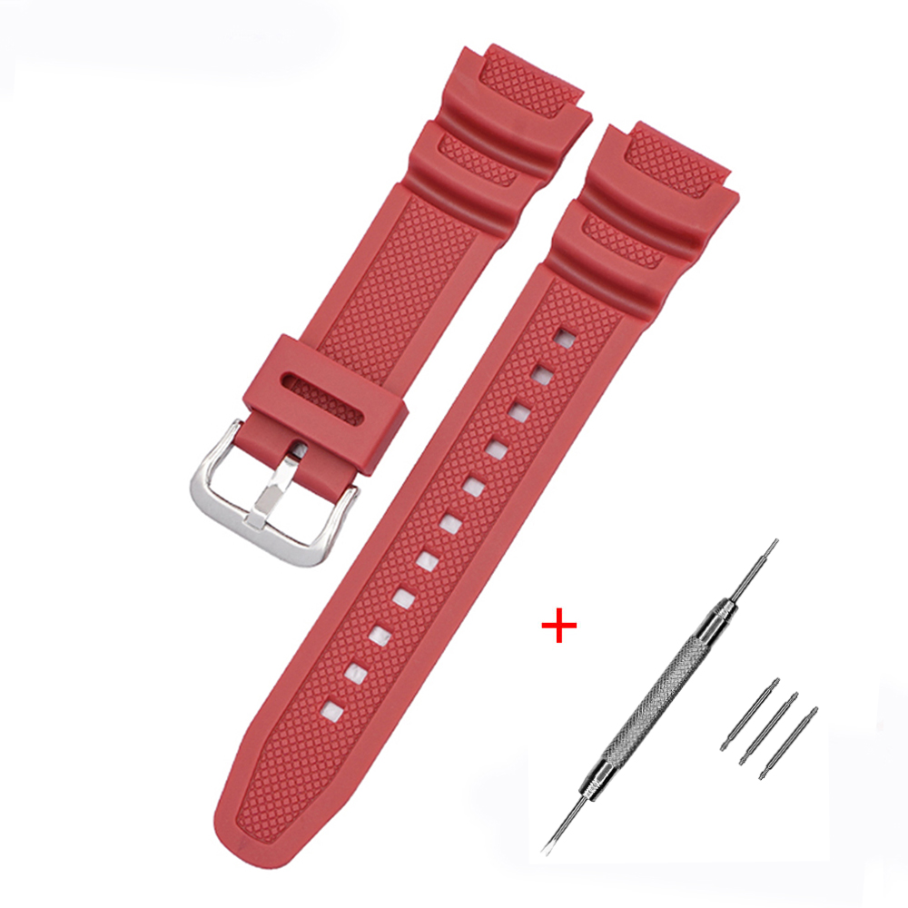 Ремінець для Casio G-Shock AE-1000/1200 Red SI Ремінець для Casio G-Shock AE-1000/1200 Red SI