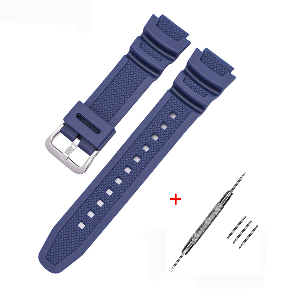 Ремінець для Casio G-Shock AE-1000/1200 Dark Blue SI Ремінець для Casio G-Shock AE-1000/1200 Dark Blue SI