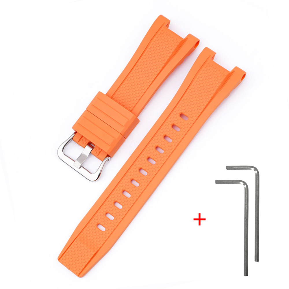 Ремінець для Casio G-Shock GST-W300 Orange SI Ремінець для Casio G-Shock GST-W300 Orange SI