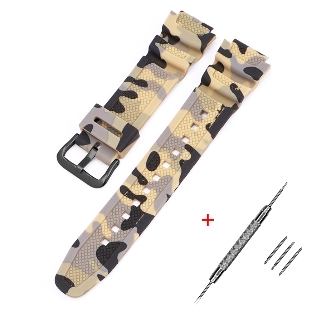 Ремінець для Casio G-Shock AQ-S800/AE-1200 Camo Beige BK Ремінець для Casio G-Shock AQ-S800/AE-1200 Camo Beige BK