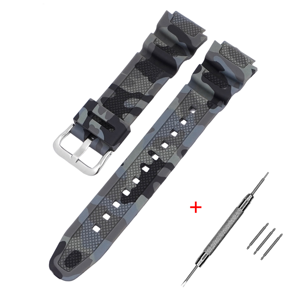 Ремінець для Casio G-Shock AQ-S800/AE-1200 Camo Gray SL Ремінець для Casio G-Shock AQ-S800/AE-1200 Camo Gray SL