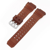 Ремінець для Casio G-Shock GW-9300/9400 Translucent Brown Silver. Зображення №2