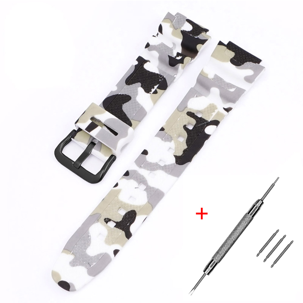 Ремінець для Casio G-Shock AQ-S800/AE-1200 Camo White BK Ремінець для Casio G-Shock AQ-S800/AE-1200 Camo White BK
