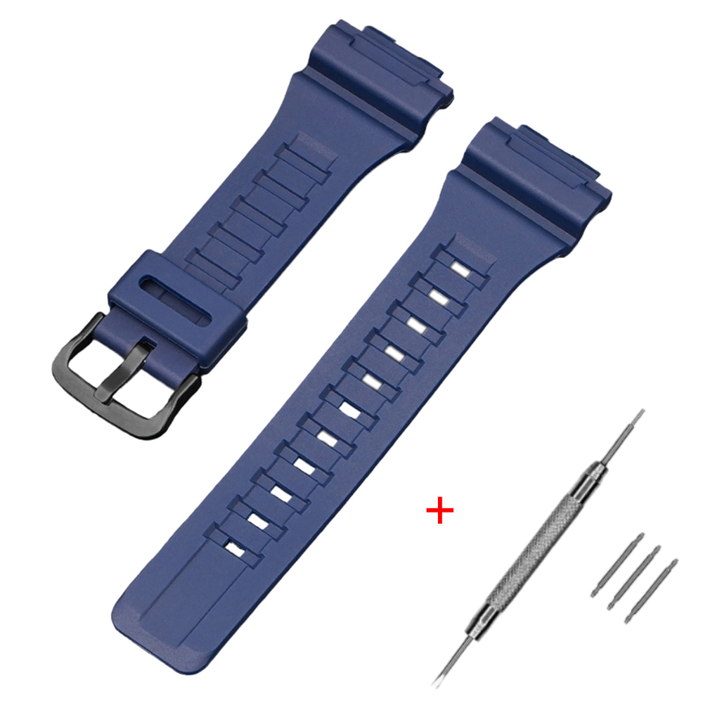 Ремінець для Casio AE-1000W Dark Blue BK Ремінець для Casio AE-1000W Dark Blue BK