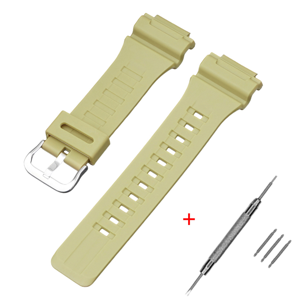 Ремінець для Casio AE-1000W Beige SI Ремінець для Casio AE-1000W Beige SI