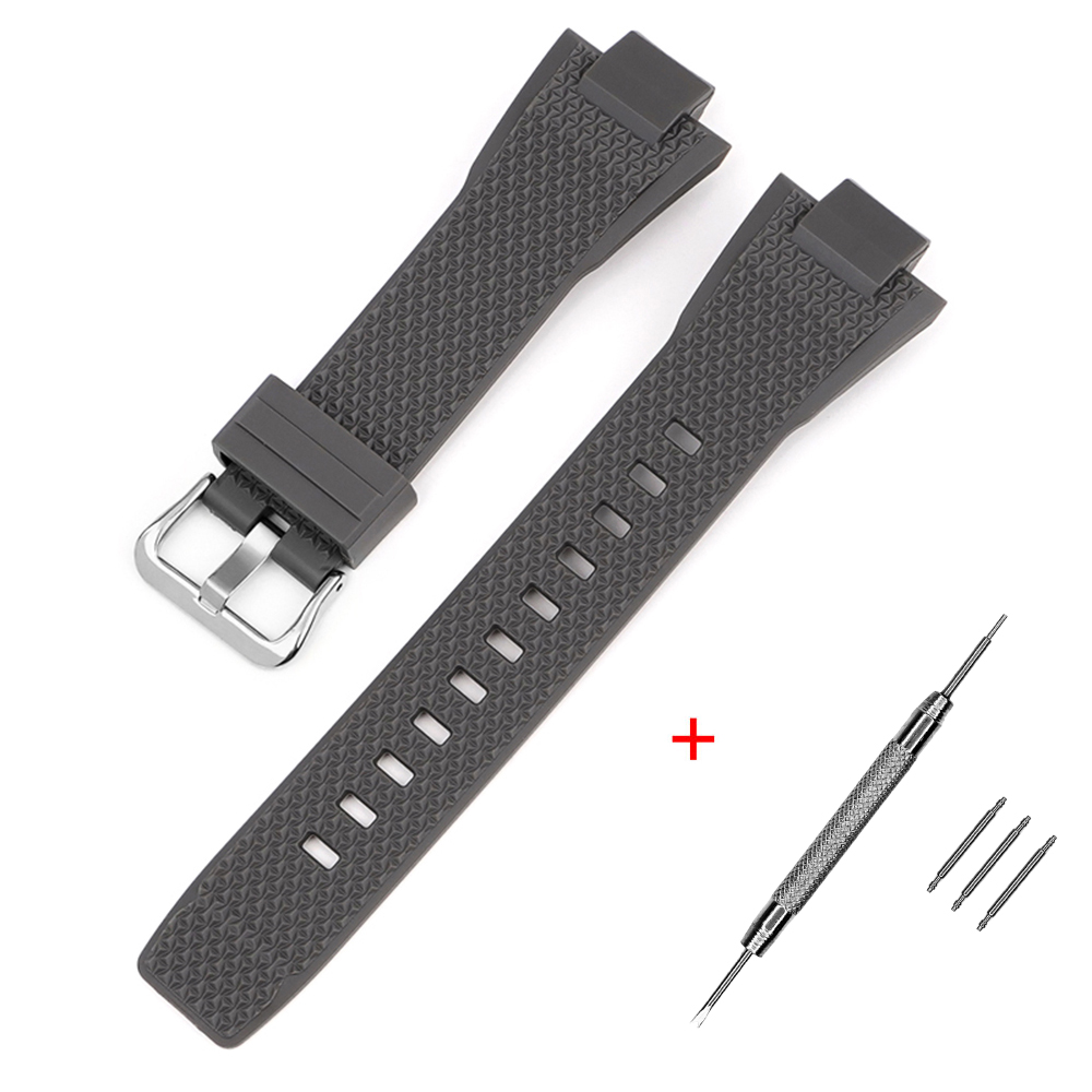 Ремінець для Casio G-Shock GST-B400 Gray SI Ремінець для Casio G-Shock GST-B400 Gray SI