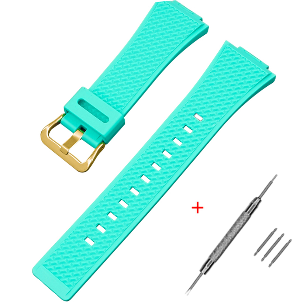 Ремінець для Casio G-Shock GA-100/110 Light Green GD Ремінець для Casio G-Shock GA-100/110 Light Green GD