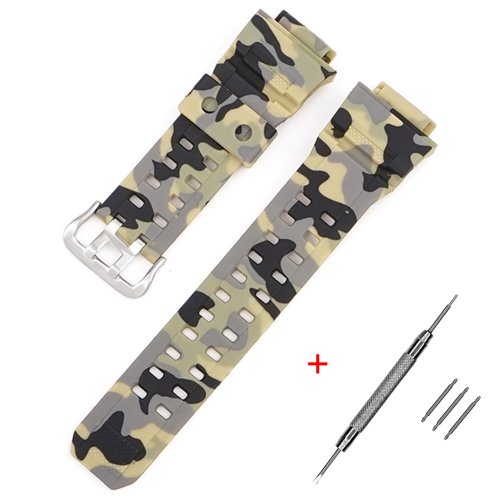 Ремінець для Casio G-Shock GW-9400/9300 Camo Beige SI Ремінець для Casio G-Shock GW-9400/9300 Camo Beige SI