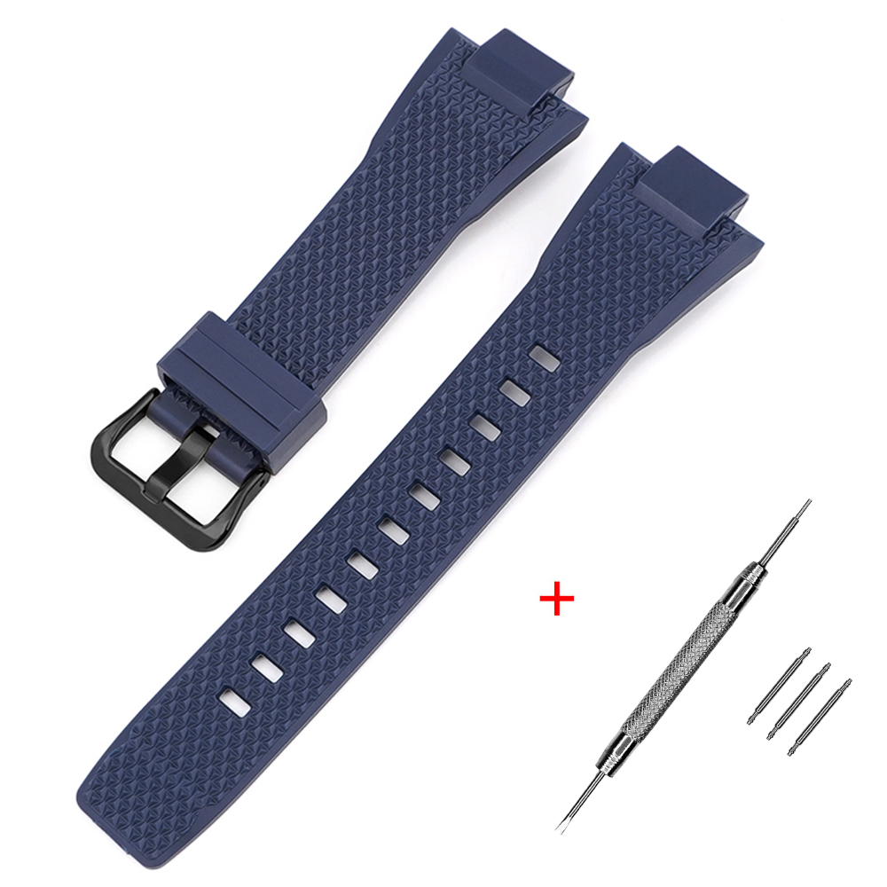 Ремінець для Casio G-Shock GST-B400 Dark Blue BK Ремінець для Casio G-Shock GST-B400 Dark Blue BK