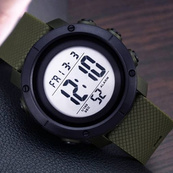 Skmei 1426AGWT Army Green-White. Зображення №3