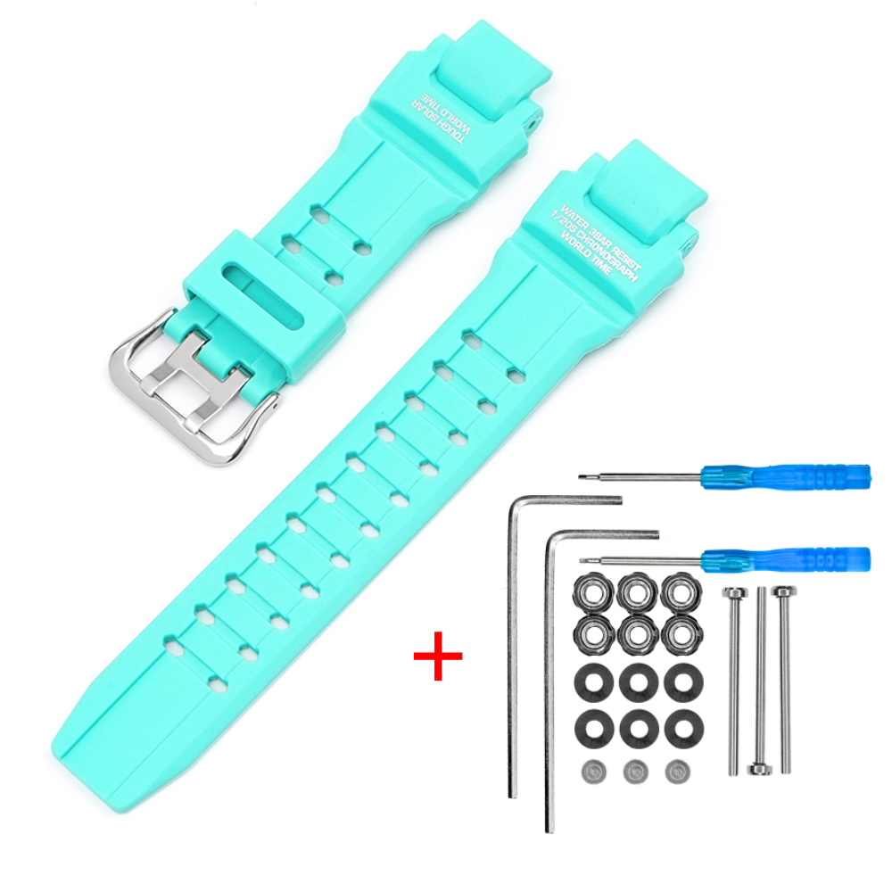 Ремінець для Casio G-Shock GA-1000 Blue SI Ремінець для Casio G-Shock GA-1000 Blue SI