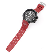 Ремінець для Casio G-Shock GW-A1000/GW-4000/GA-1000 Red Silver. Зображення №3 Ремінець для Casio G-Shock GW-A1000/GW-4000/GA-1000 Red Silver. Зображення №3
