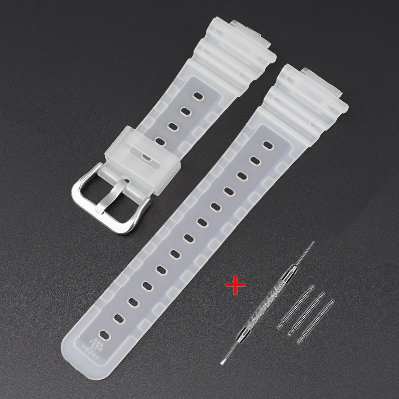 Ремінець для Casio G-Shock GA-2100/2110 Translucent Silver Ремінець для Casio G-Shock GA-2100/2110 Translucent Silver