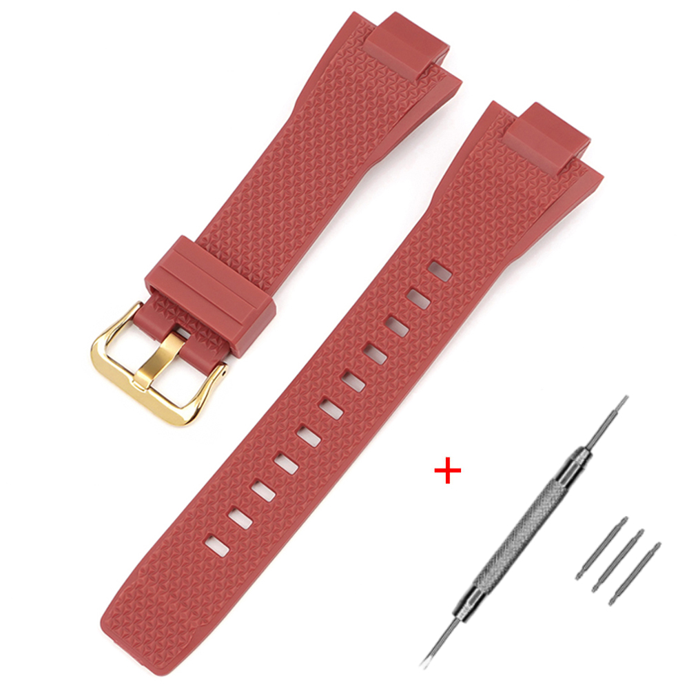 Ремінець для Casio G-Shock GST-B400 Red GD Ремінець для Casio G-Shock GST-B400 Red GD