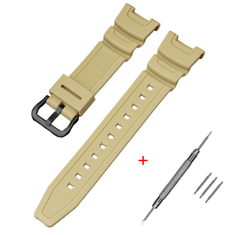 Ремінець для Casio SGW-100 Beige BK Ремінець для Casio SGW-100 Beige BK