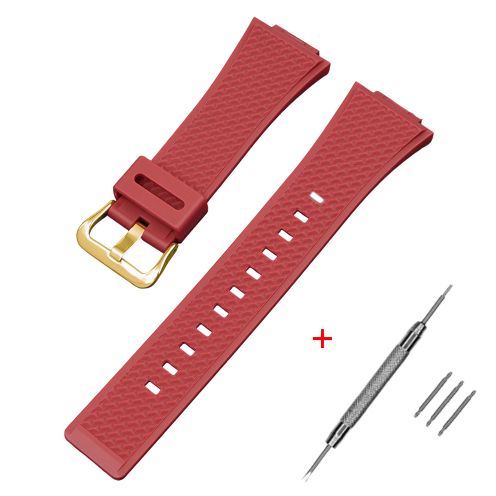 Ремінець для Casio G-Shock GA-100/110 Red GD Ремінець для Casio G-Shock GA-100/110 Red GD